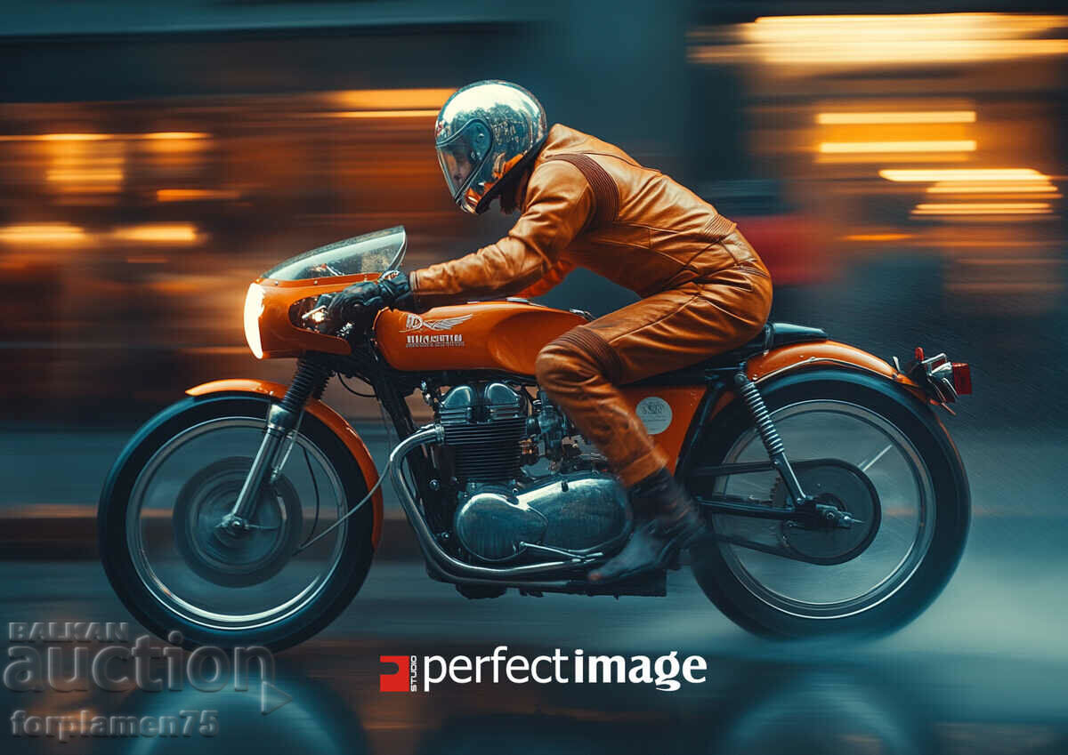 Fuga de motociclete. Image ® Studio Perfect Image Ltd.