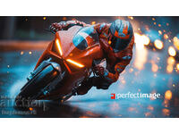 Fuga de motociclete. Image ® Studio Perfect Image Ltd.