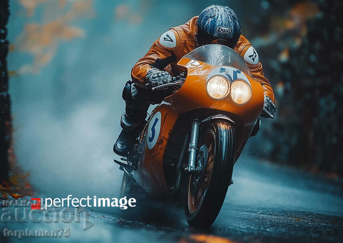 Fuga de motociclete. Image ® Studio Perfect Image Ltd.