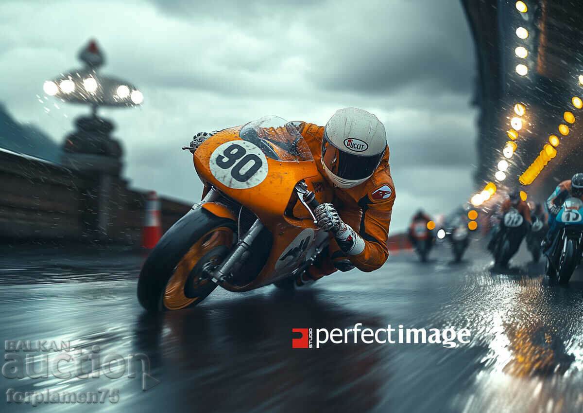 Fuga de motociclete. Image ® Studio Perfect Image Ltd.