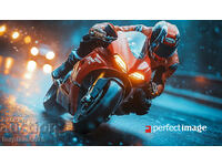 Fuga de motociclete. Image ® Studio Perfect Image Ltd.