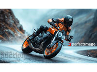 Fuga de motociclete. Image ® Studio Perfect Image Ltd.