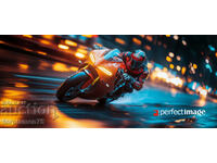 Fuga de motociclete. Image ® Studio Perfect Image Ltd.