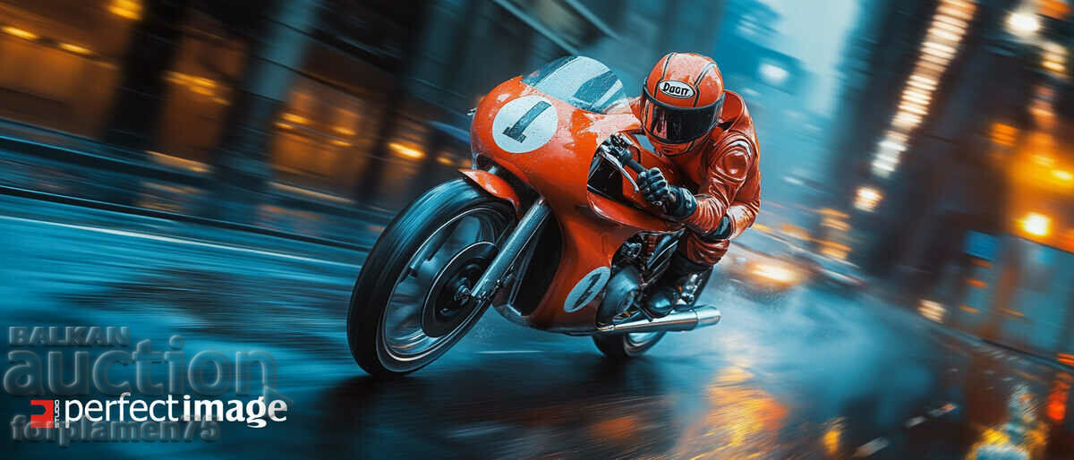 Fuga de motociclete. Image ® Studio Perfect Image Ltd.