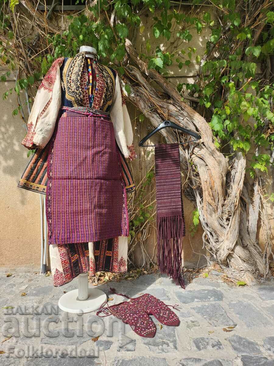 Suva Gora bridal costume, complete from the 19th century