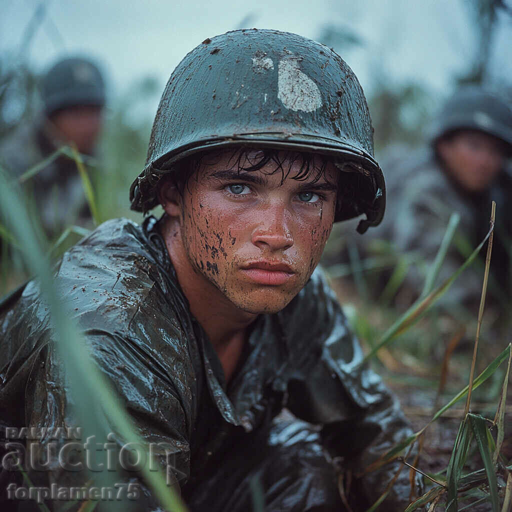 Soldat în Vietnam. Image ® Studio Perfect Image Ltd.