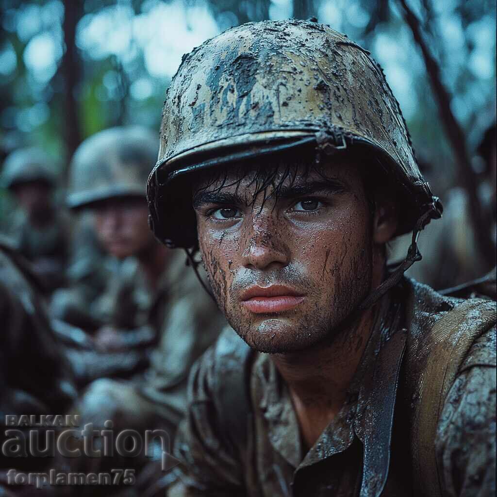 Soldier in Vietnam. Image ® Studio Perfect Image Ltd.