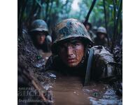 Soldat în Vietnam. Image ® Studio Perfect Image Ltd.