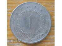 1 dinar 1979 - Iugoslavia