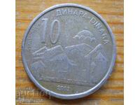 10 динара 2003 г  - Сърбия