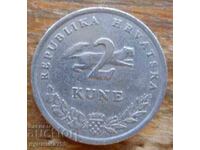 2 kuna 1993 - Croatia