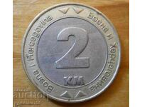 2 timbre 2003 - Bosnia și Herțegovina (bimetal)