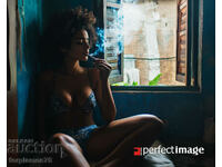 Brazilien Smoking Woman. Image ® Studio Perfect Image Ltd.