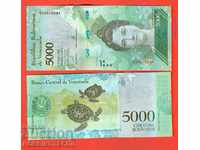 VENEZUELA VENEZUELA 5 000 5000 issue 13 12 2017 THIN UNC