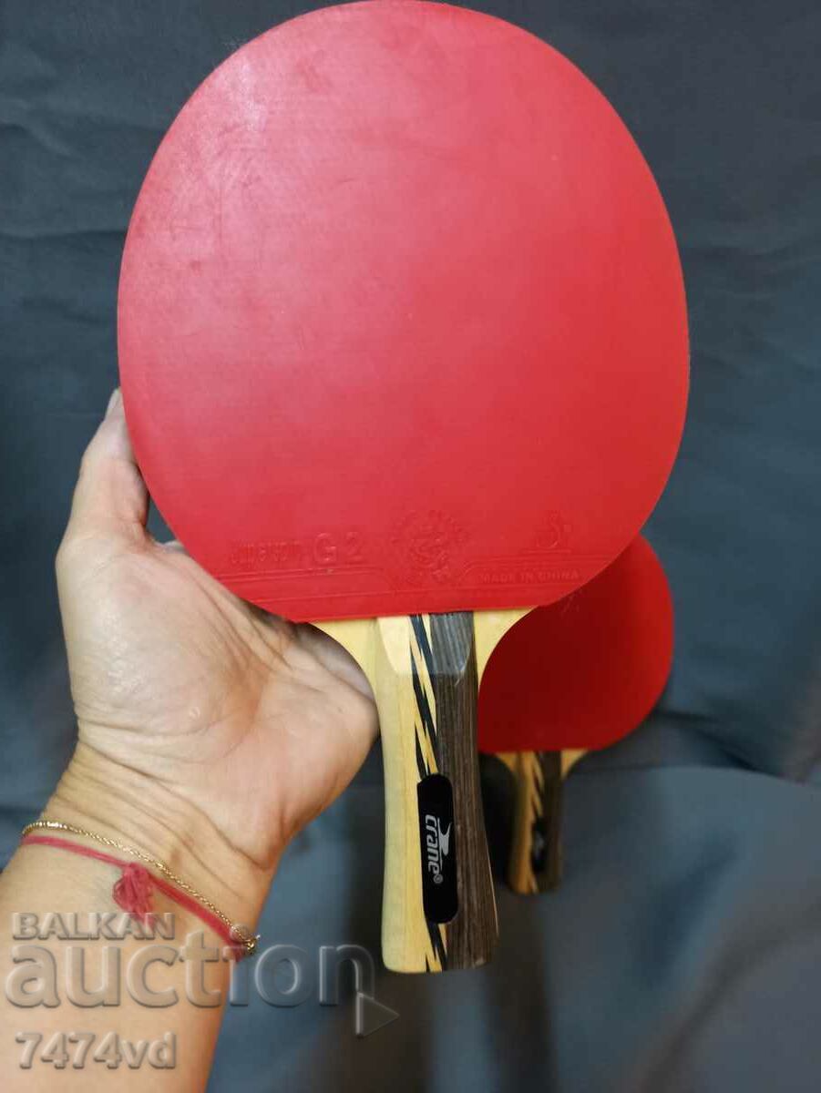 Licitație Set de rachete tenis de masa nou Giant dragon Superspin