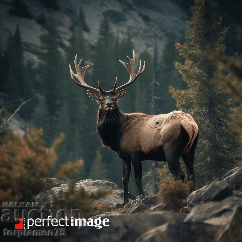 Elk. Image ® Studio Perfect Image Ltd.