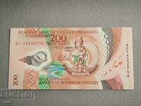 Bancnota - Vanuatu - 200 vatu UNC | 2020