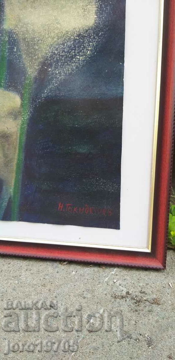 NENKO TOKMAKCHIEV / ,, Black Sea,, with price 1000.00 BGN | € 511.29 NENKO TOKMAKCHIEV / ,, Black Sea,, with price 1000.00 BGN | € 511.29