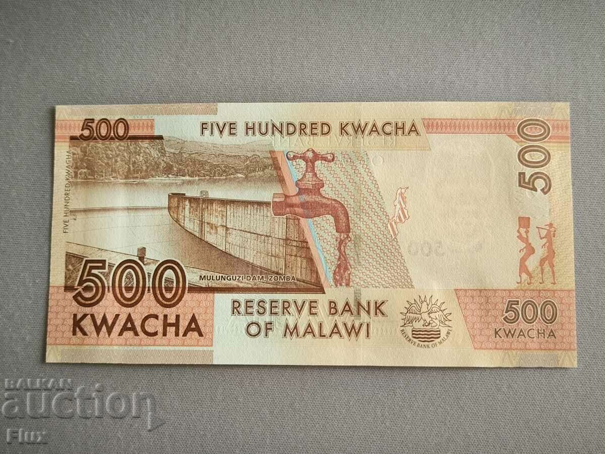 Banknote - Malawi - 500 kwacha UNC | 2017 with price 9.50 BGN | € 4.86