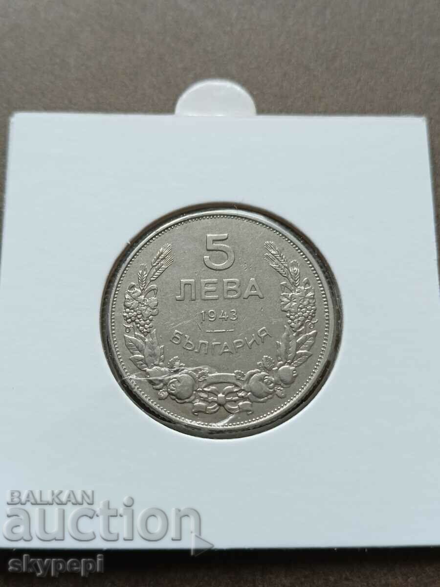 5 BGN 1943 5 BGN 1943