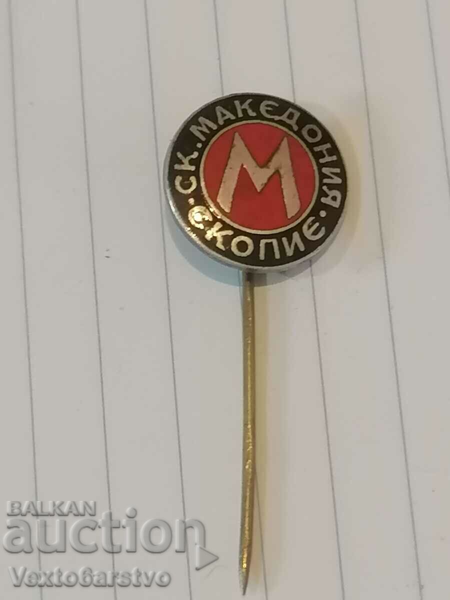 Badge-SK. Macedonia - Skopje-RRRRRRR /4