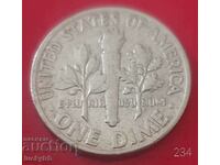 1 дайм 1960 - САЩ - Сребро