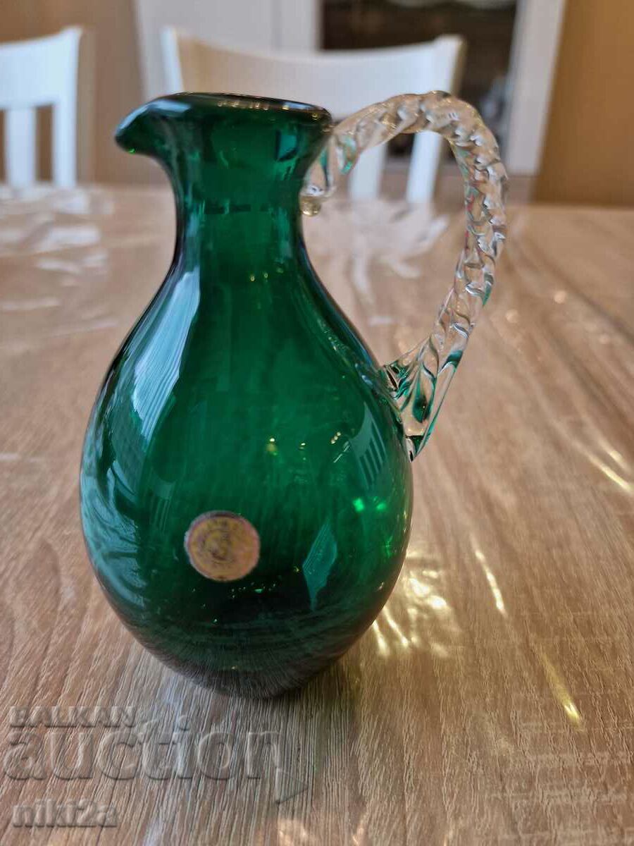 Murano glass vase