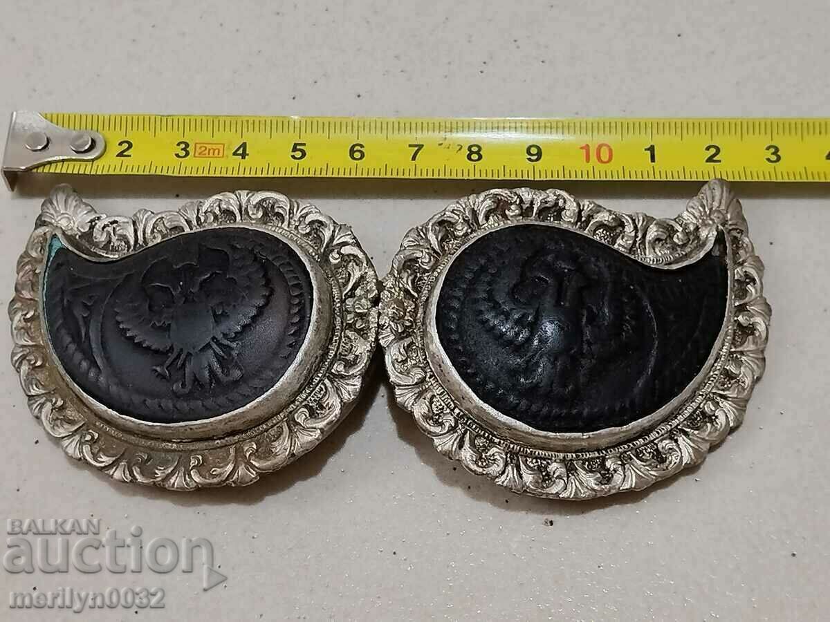 Revival silver pafts with horn silver pafts - 5 Revival silver pafts with horn silver pafts - 5