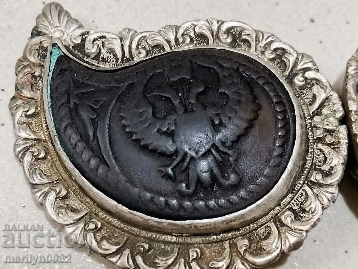 Revival silver pafts with horn silver pafts - 6 Revival silver pafts with horn silver pafts - 6