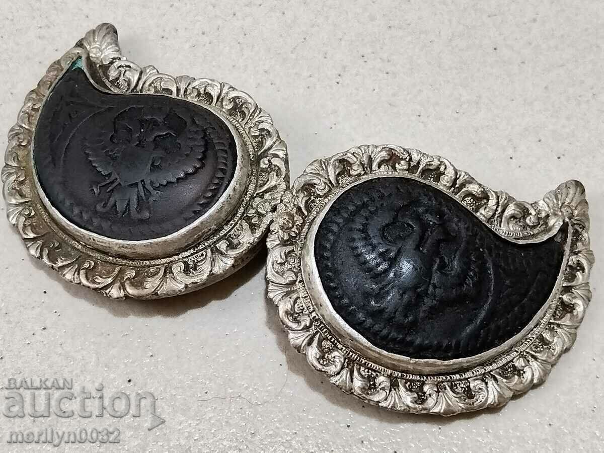 Revival silver pafts with horn silver pafts - 7 Revival silver pafts with horn silver pafts - 7