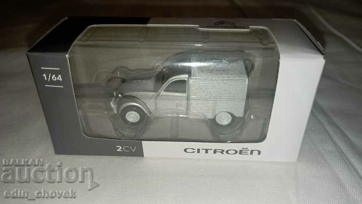 1/64 Norev 3 inch Citroen 2 CV. Nou