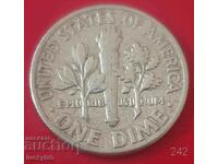 1 δεκάρα 1962 - ΗΠΑ - Ασημένιο
