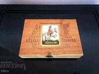 Rare Collectible Wooden Cigarette Box - Cigars From 0.01