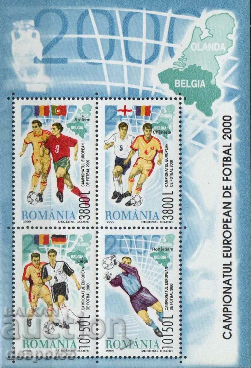 2000. România. Campionatul European de fotbal, Belgia și Țările de Jos.