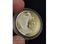 Desislava platinum coin 10,000 BGN