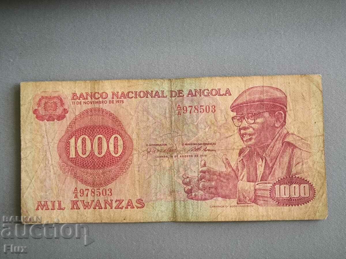 Banknote - Angola - 1000 Kwanza | 1975