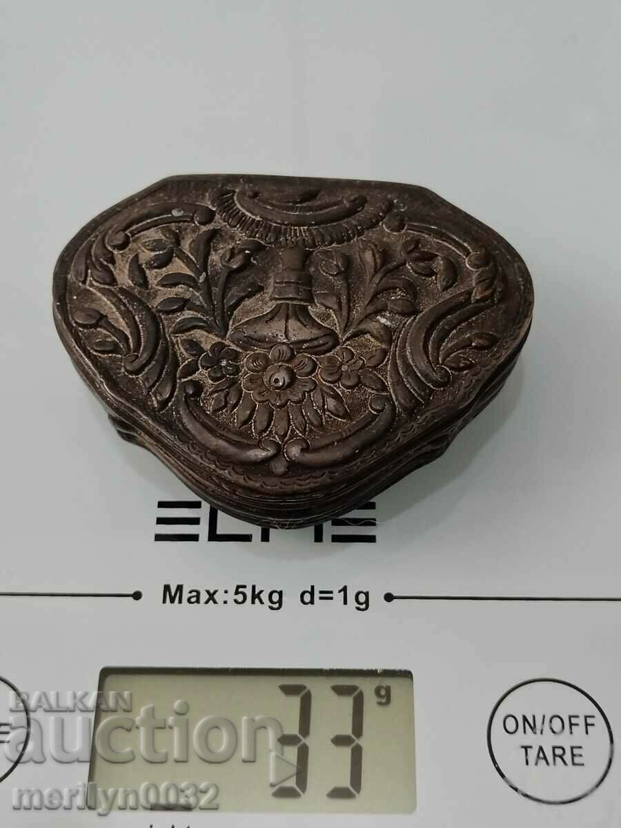 Delivery of Revival box for snuff opium old dragees silver Delivery of Revival box for snuff opium old dragees silver