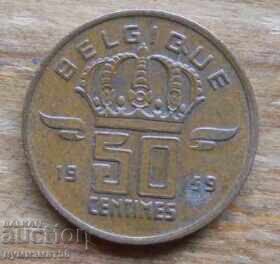 50 centimes 1959 - Belgia