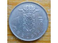 1 franc 1970 - Belgium