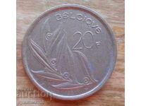 20 francs 1981 - Belgium