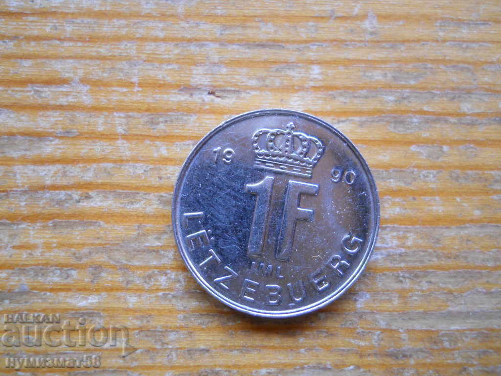 1 franc 1990 - Luxembourg