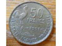 50 de franci 1951 - Franta