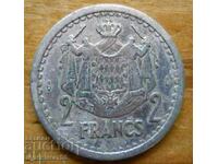 2 franci 1943 - Monaco