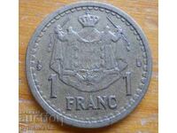 1 franc 1945 - Monaco