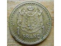 1 franc 1945 - Monaco