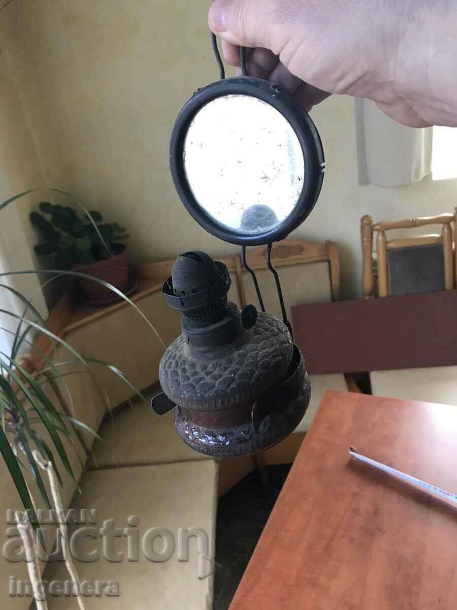 Licitație LAMPĂ PE GAZ LAMPĂ ANTIQUE SĂNĂTOSĂ LAMPĂ STICLĂ