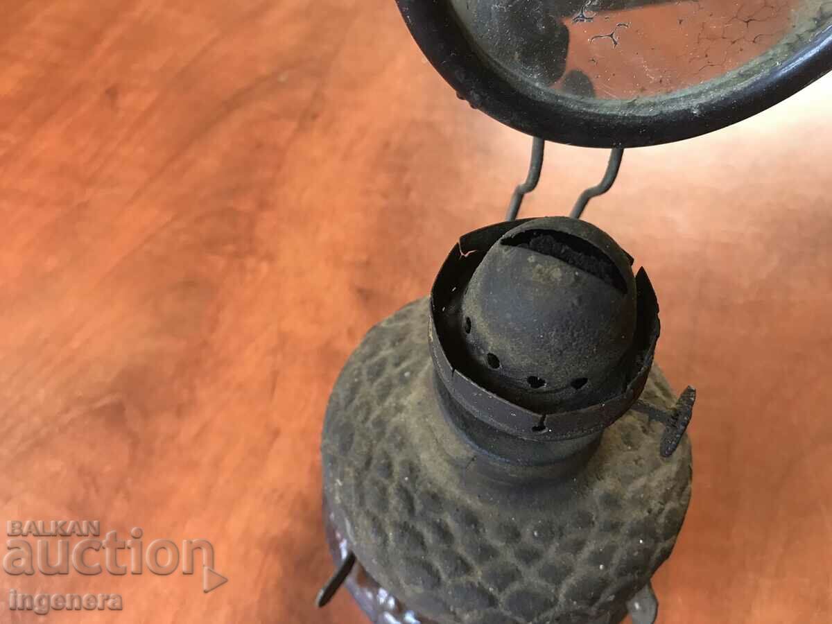 Livrarea LAMPĂ PE GAZ LAMPĂ ANTIQUE SĂNĂTOSĂ LAMPĂ STICLĂ