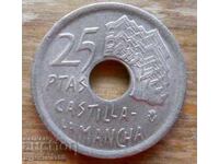 25 pesetas 1996 - Spain (Castile - La Mancha)