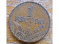 1 escudo 1969 - Portugalia