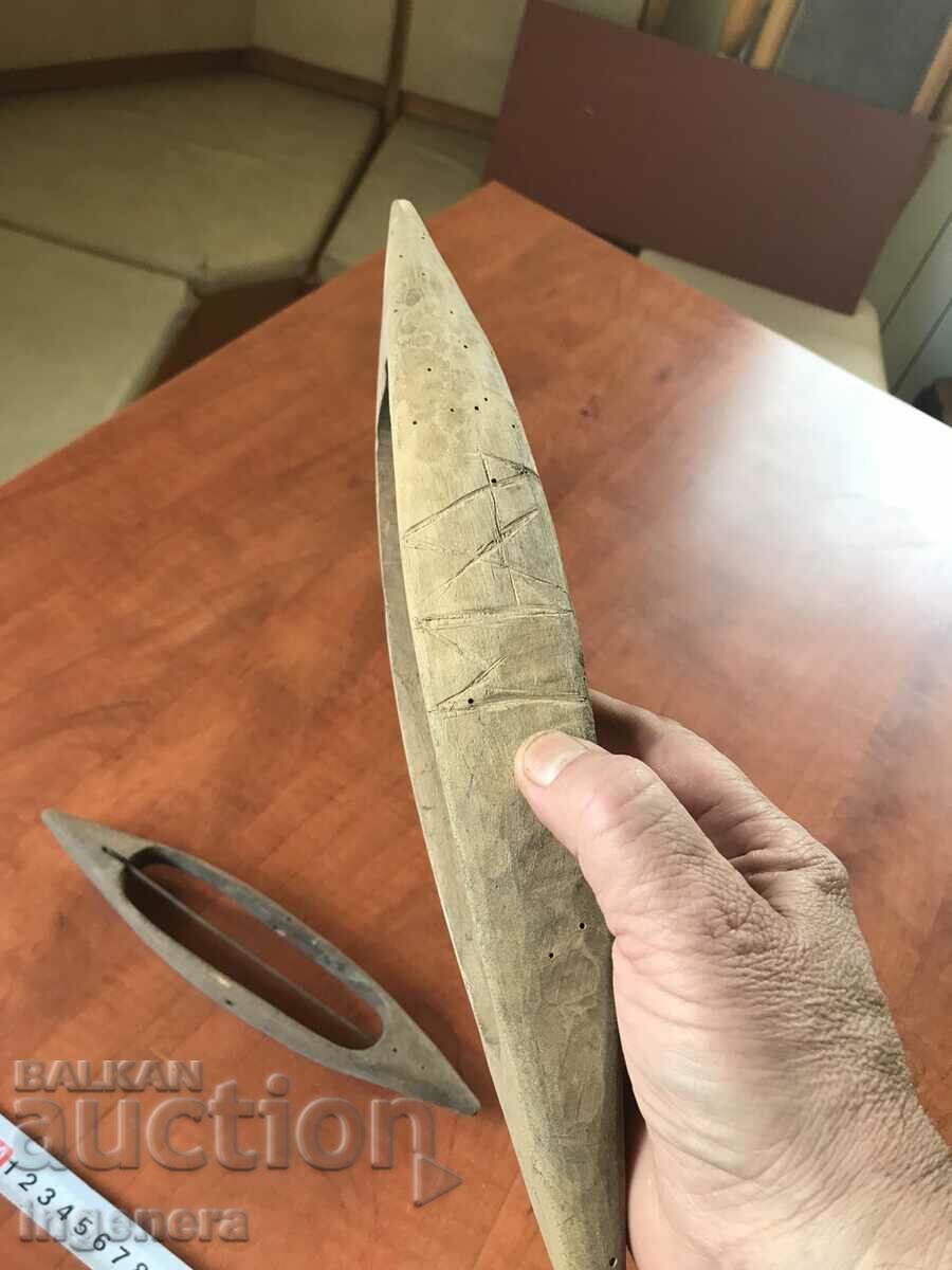 SHUTTLE LOOM WEAVING SHUTTLE WOOD-2 PCS. - 5 SHUTTLE LOOM WEAVING SHUTTLE WOOD-2 PCS. - 5